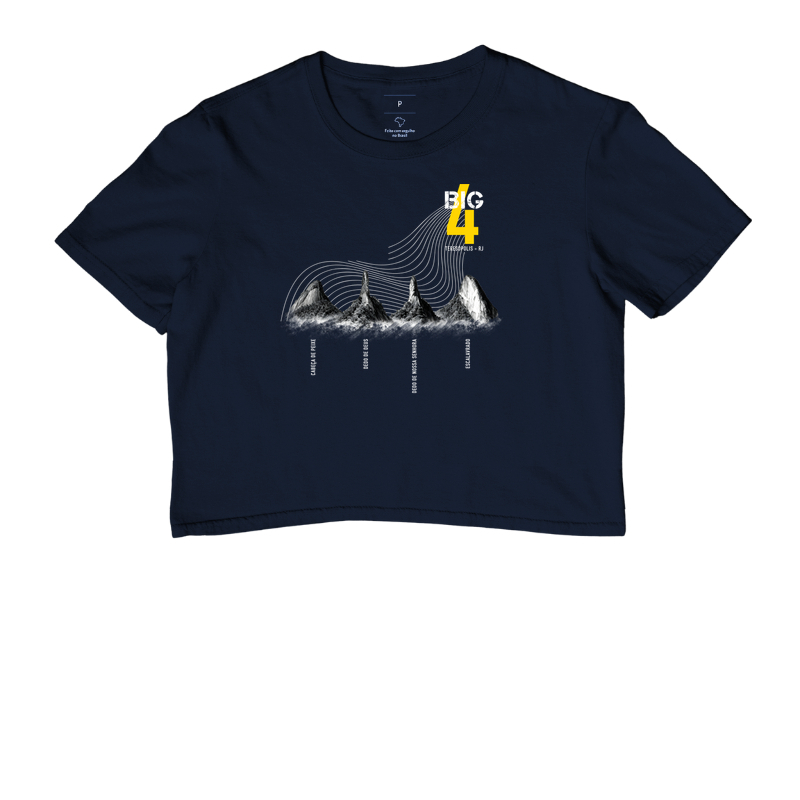 Camiseta Cropped Clássicos do Brasil | Big 4 Serra dos Órgãos - Imagem 5