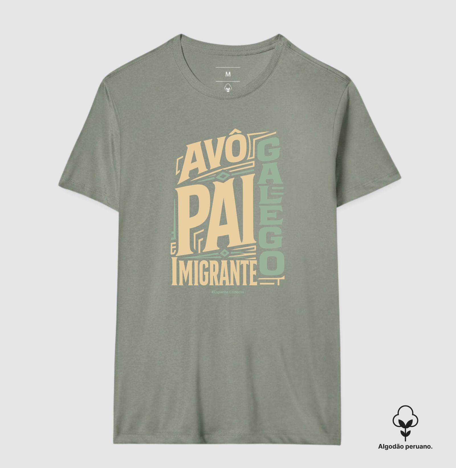 Camiseta Masculina Espanha - Avô e Pai - Imagem 9