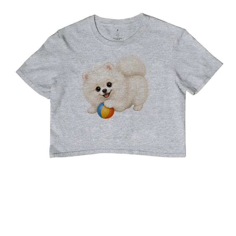 Pomerânia (Spitz Alemão) Branco - Desenho Animado - Imagem 6