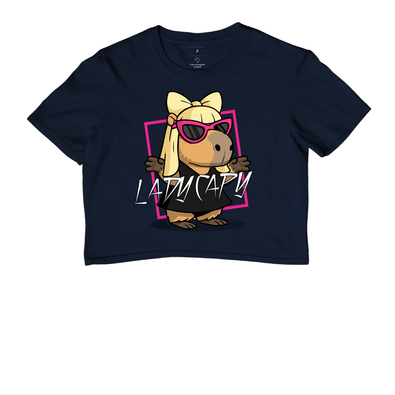 Camiseta Capivara Lady Capy - Imagem 4