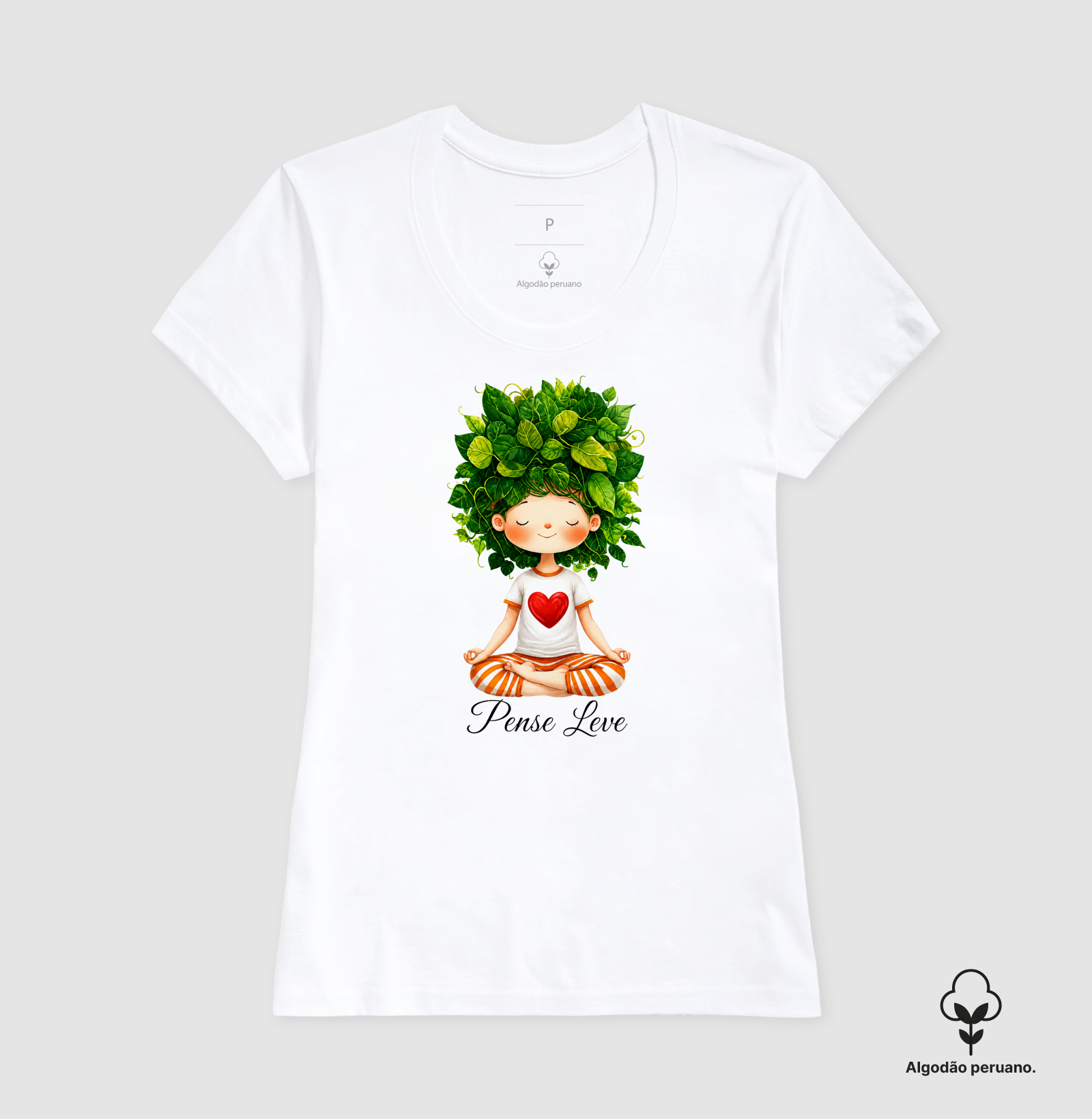 Camiseta Pense Leve - Imagem 5