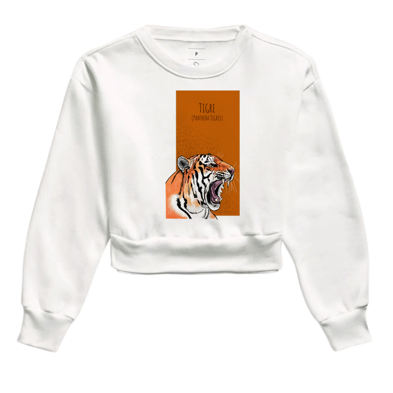 Cropped Moletom Tigre - Imagem 3
