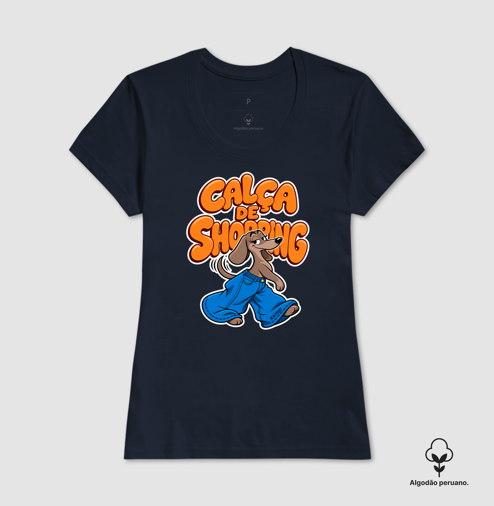 🐾 Calça de Shopping – Dachshund Edition 👖🛍️ - Imagem 3