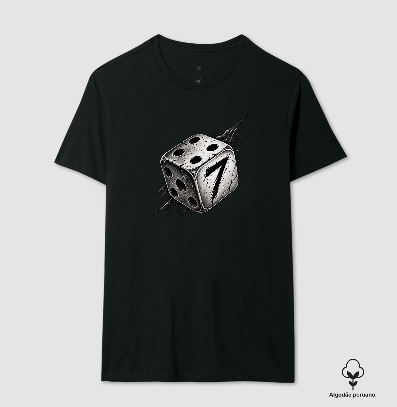 Camiseta Algodão Peruano — Dado | SEVENTH - Imagem 4