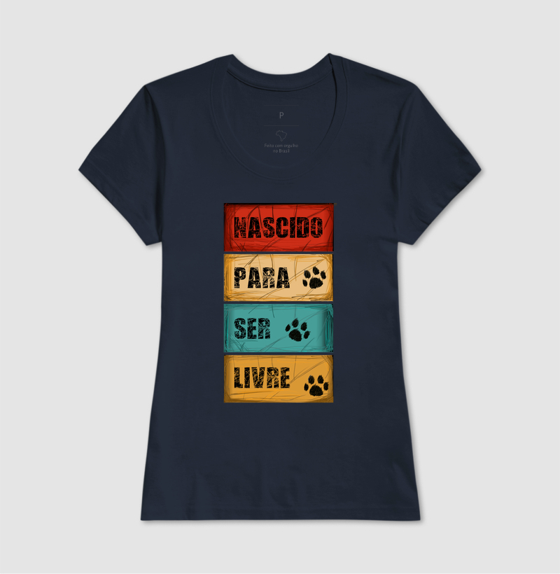Camiseta Nascido para Ser Livre - Imagem 10