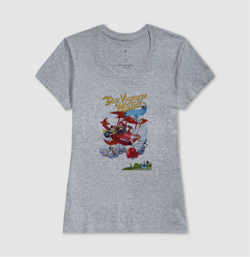 Camiseta Dick Vigarista e Muttley - Imagem 9