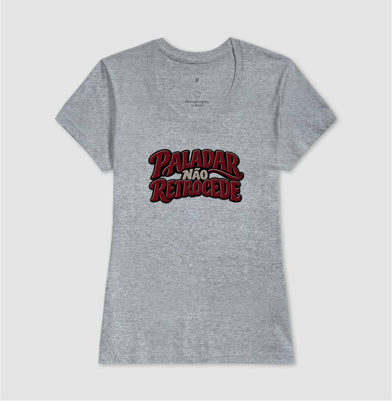 Camiseta Paladar Não Retrocede – Frase Divertida de Vinho - Imagem 9