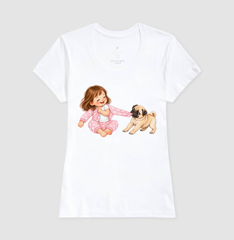 Pug Puxando Pijama 2 - Imagem 5