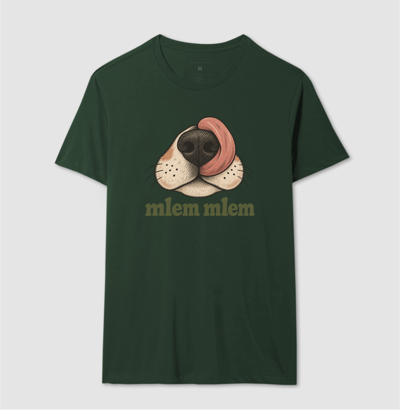 Camiseta Cachorro Feliz "mlem mlem" | Pet Lover | Pelo & Pano - Imagem 12