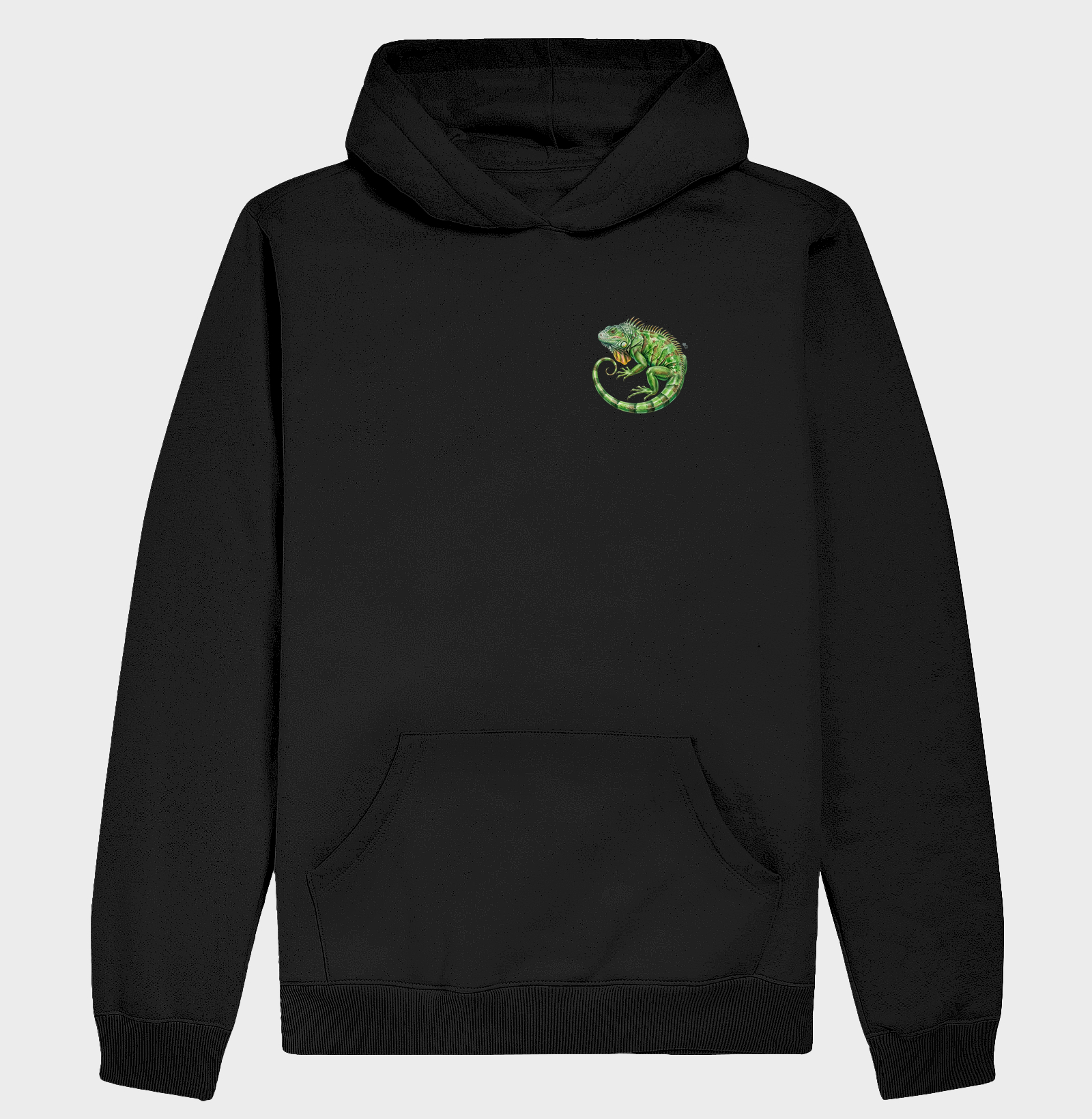 Répteis - Mini - Iguana Verde - Moletom Hoodie - Imagem 4