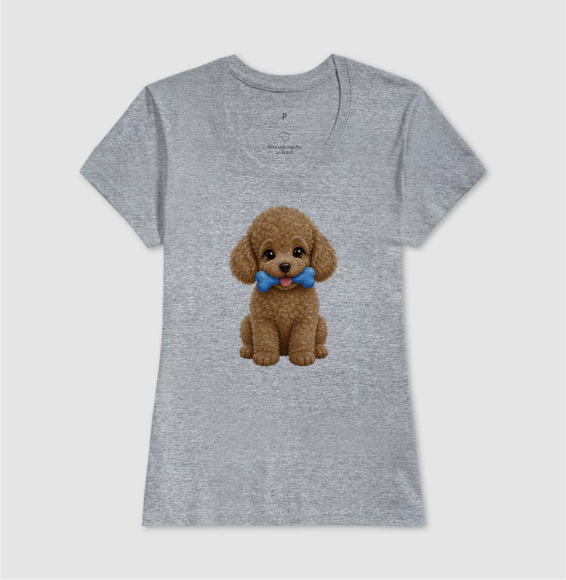 Poodle Marrom - Desenho Infantil - Imagem 9