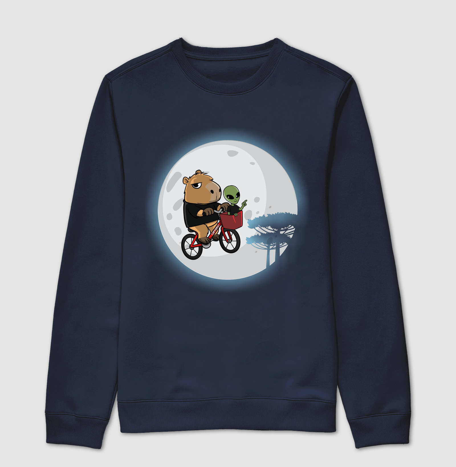 Camiseta Capivara Extraterrestre retro - Imagem 4