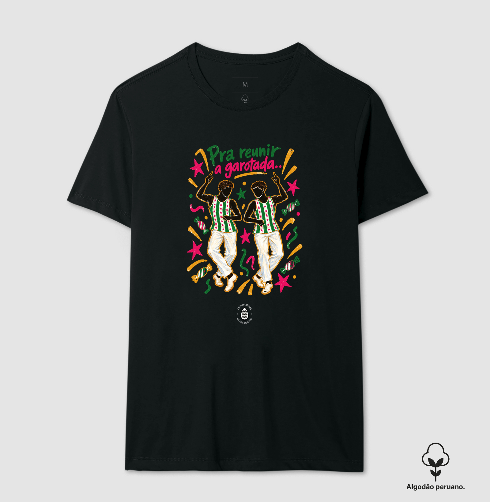 Camiseta Algodão Peruano Pra reunir a garotada - Imagem 5