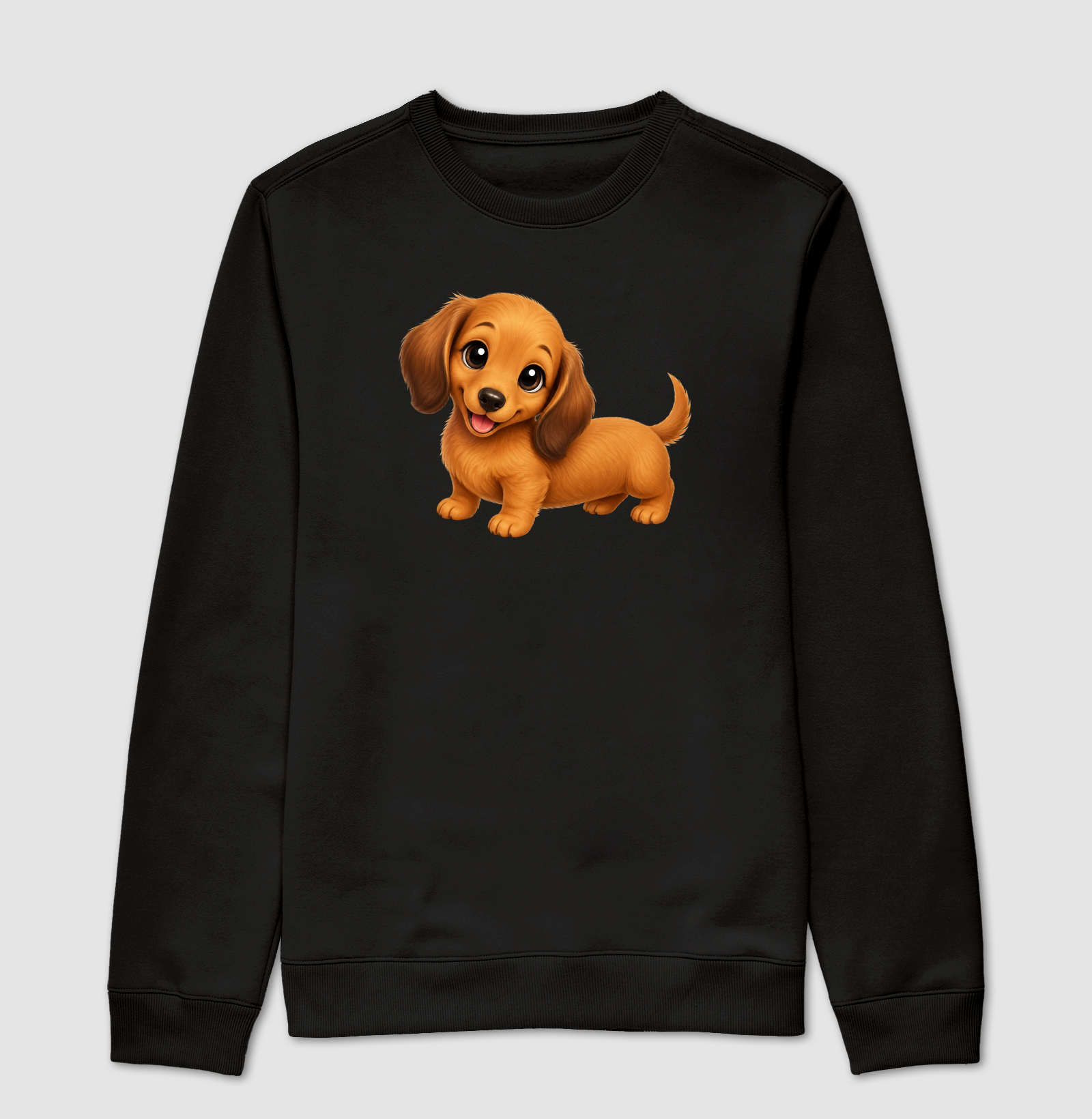 Dachshund Marrom - Desenho Animado - Imagem 4
