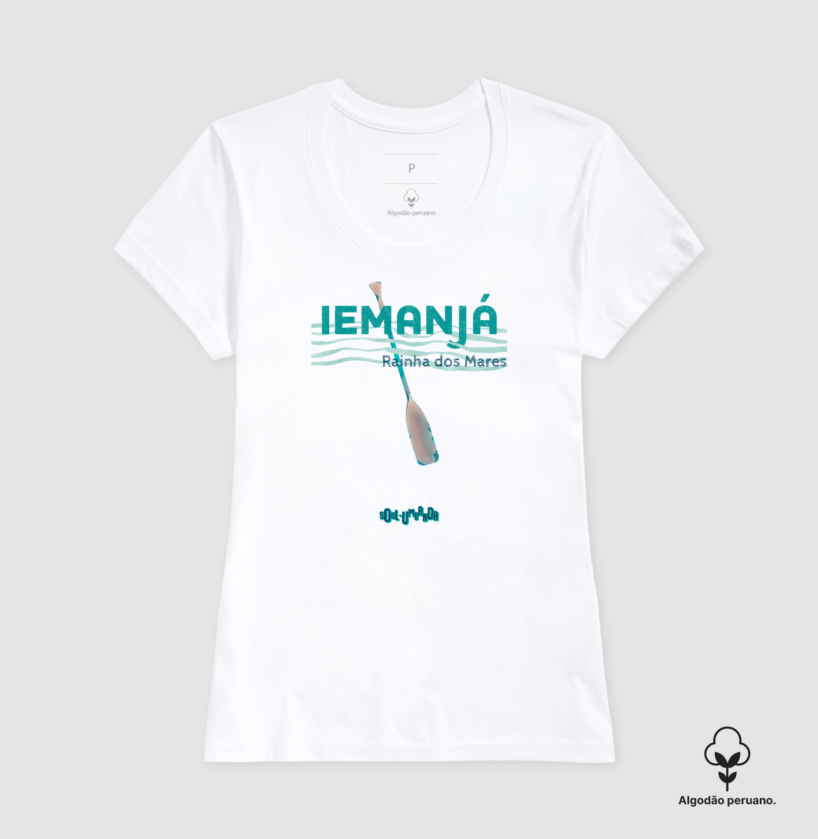 pima IEMANJÁ rainha dos mares feminina - Imagem 3
