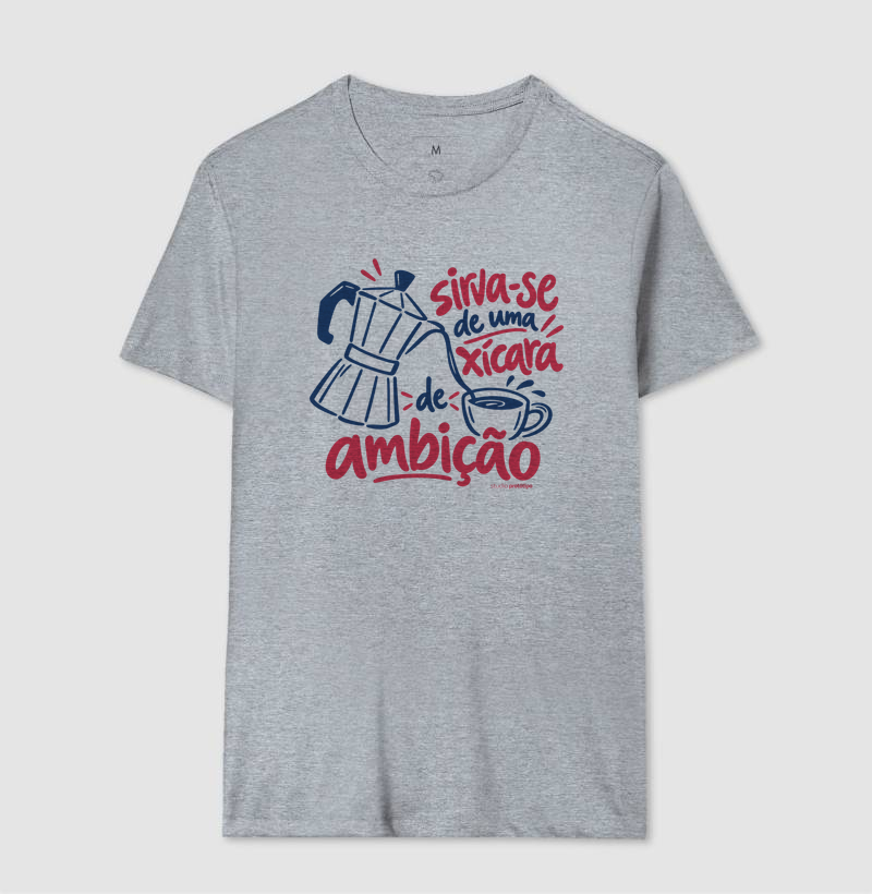 Camiseta Xícara de Ambição - Imagem 4