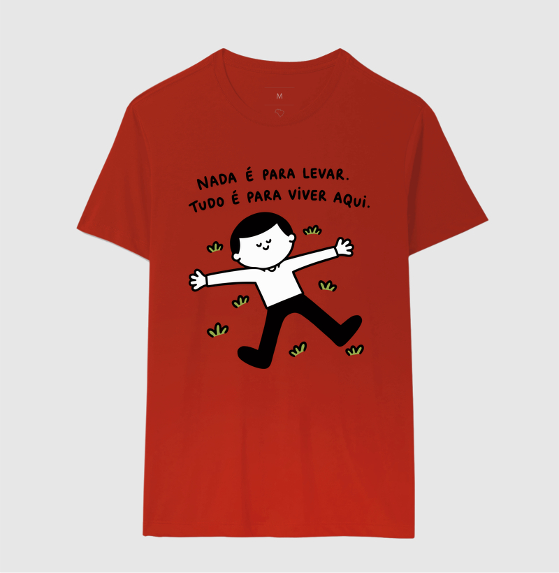 Camiseta Nada É Para Levar - Imagem 6