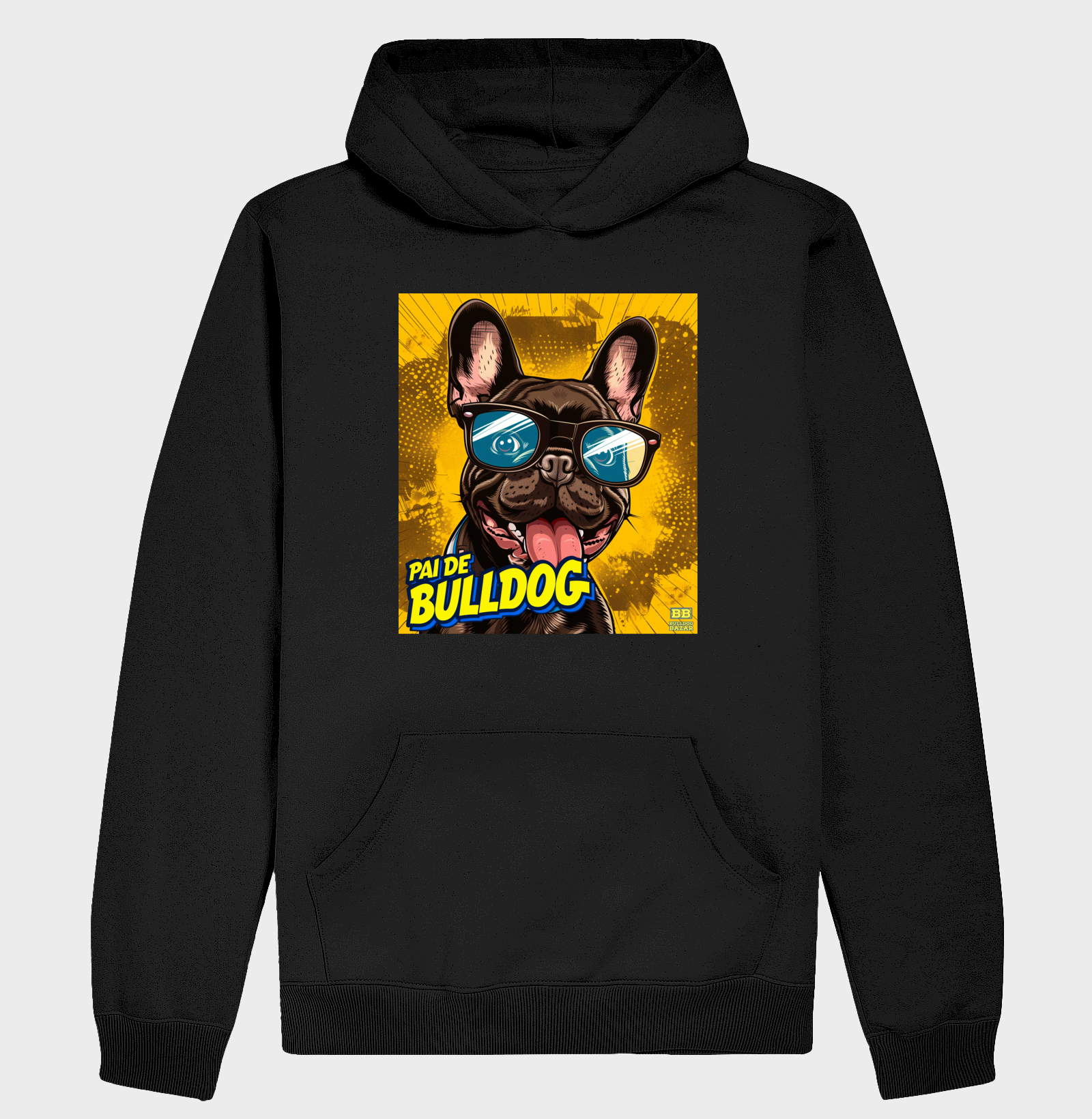 Moletom Bulldog Frances "Pai de Bulldog VI"