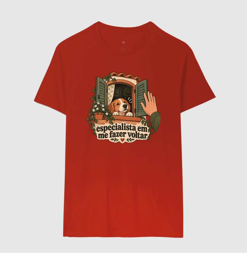 Camiseta Cachorro "especialista em me fazer voltar" | Pelo & Pano - Imagem 10
