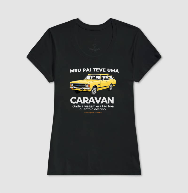Meu pai teve uma - CARAVAN - amarela - Imagem 3