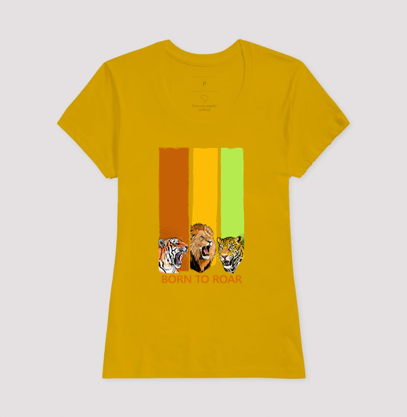 Camiseta Born to Roar (Nascido para Rugir) - Imagem 18