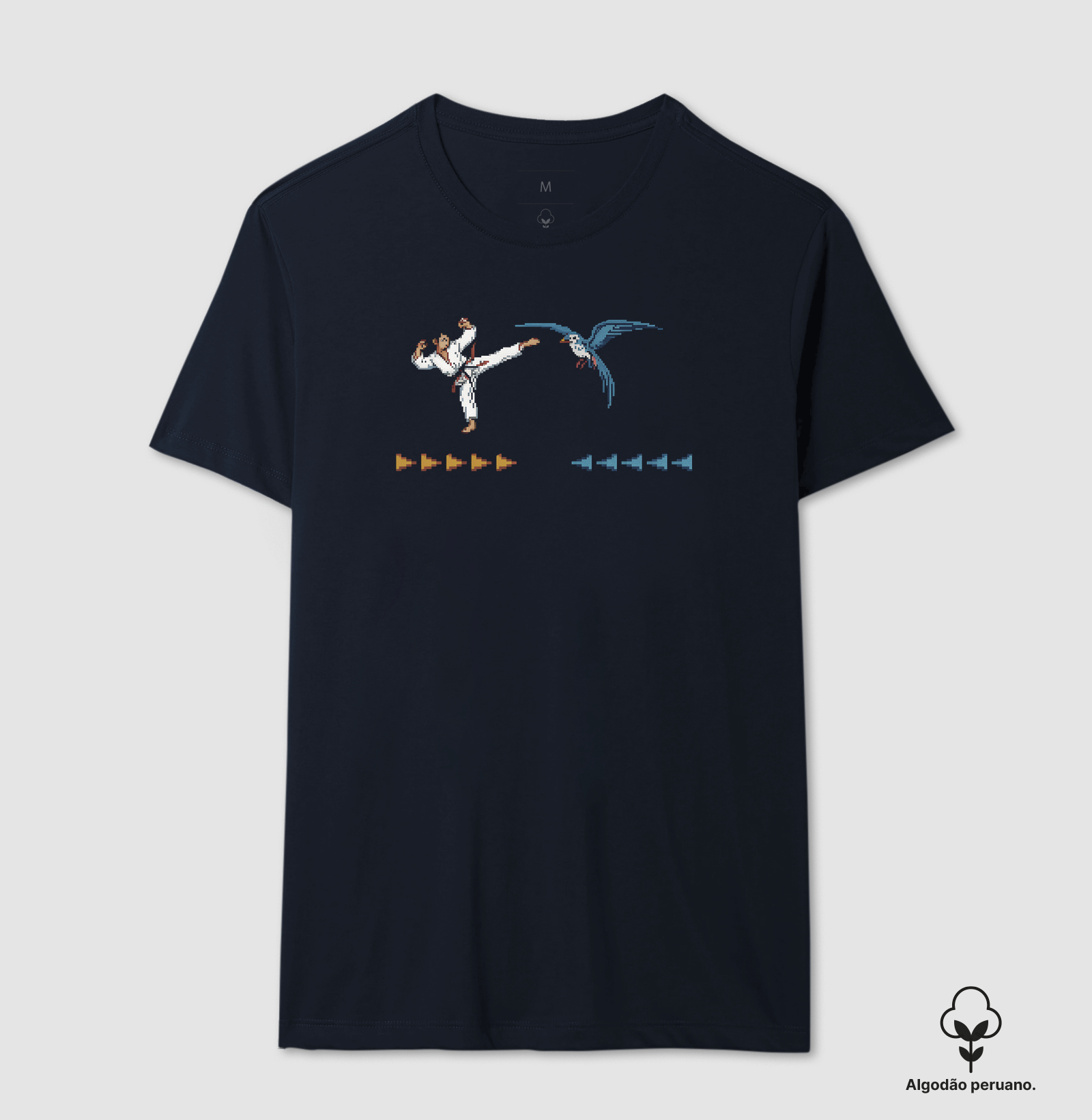 Camiseta Algodão Peruano Penúltima Luta - Imagem 4