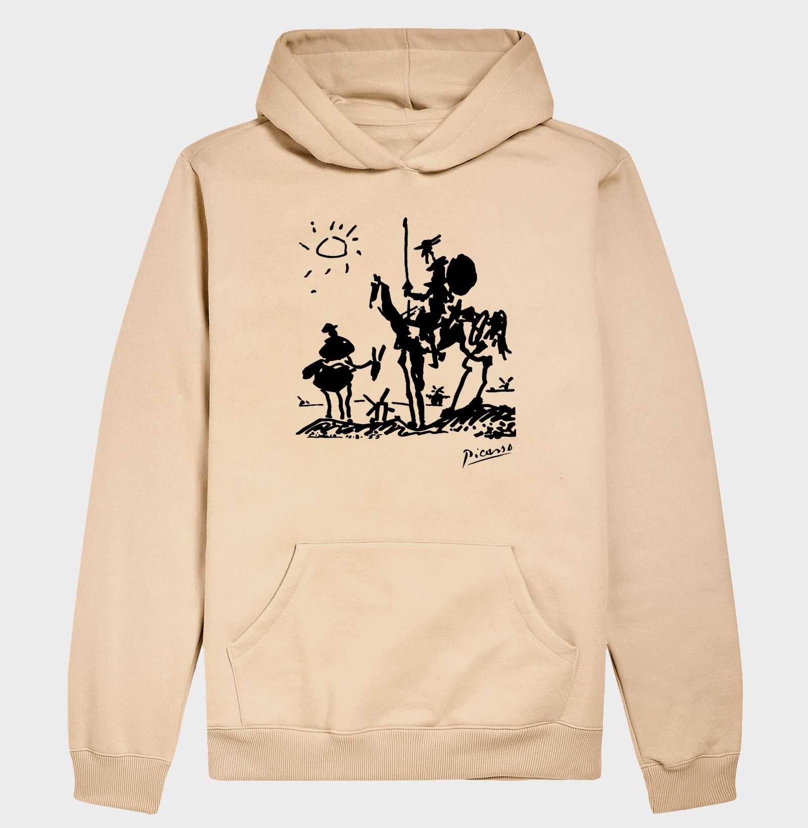 Moletom Vestindo Arte com Don Quixote 1955 | Arte e Literatura  - Imagem 3