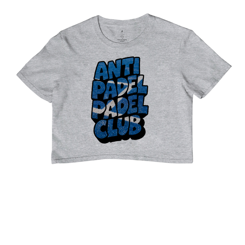Camiseta Anti Padel Padel Club Quadra Azul - Imagem 6