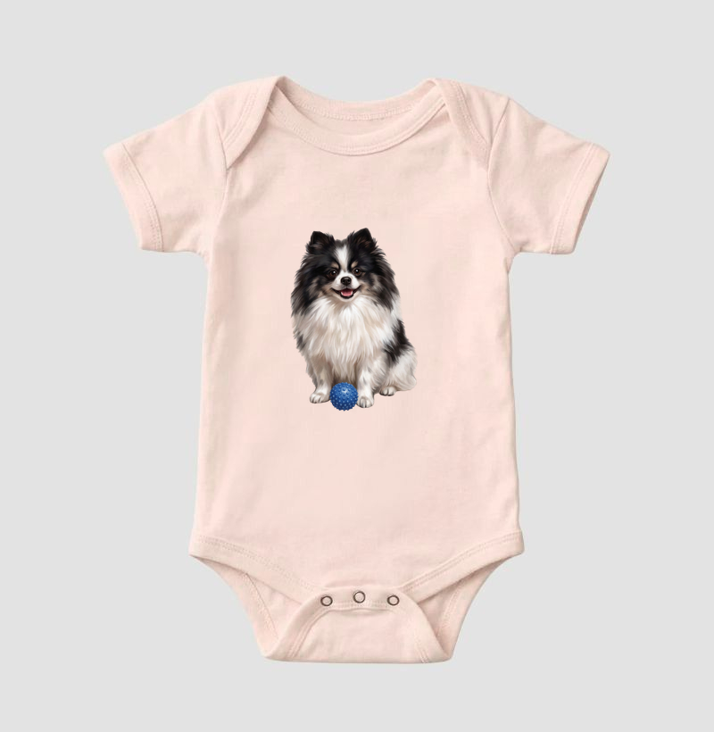 Pomerânia Preta e Branca (Spitz Alemão) - Imagem 5