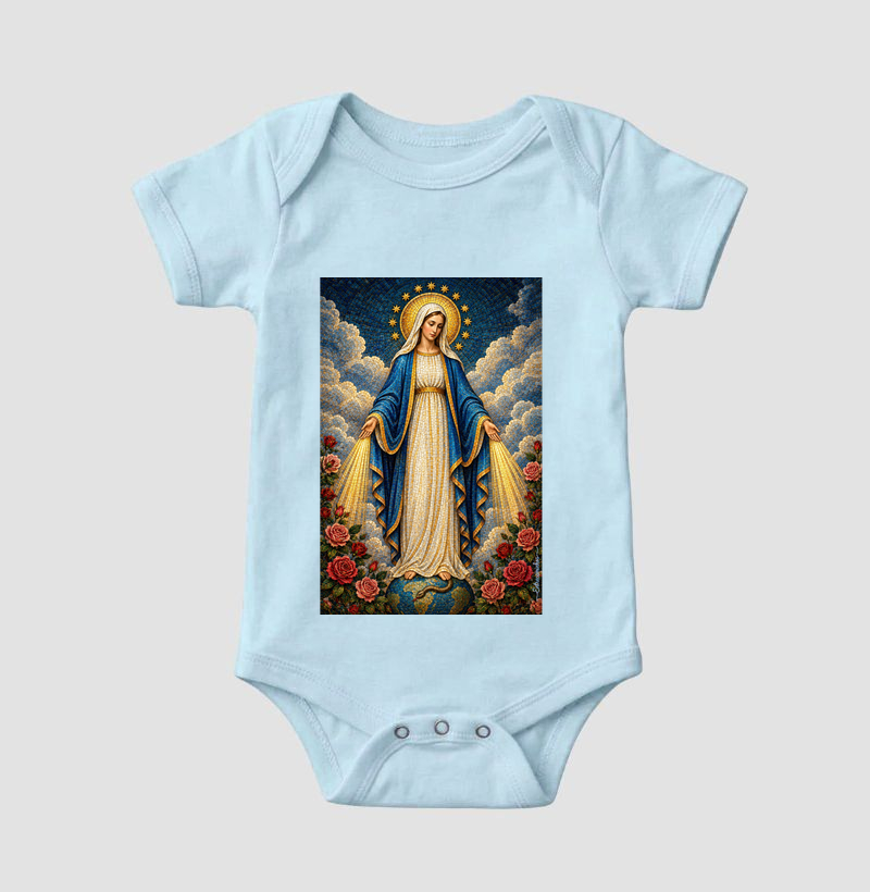 Nossa Senhora das Graças – Mosaico Sagrado | Medalha Milagrosa - Imagem 4