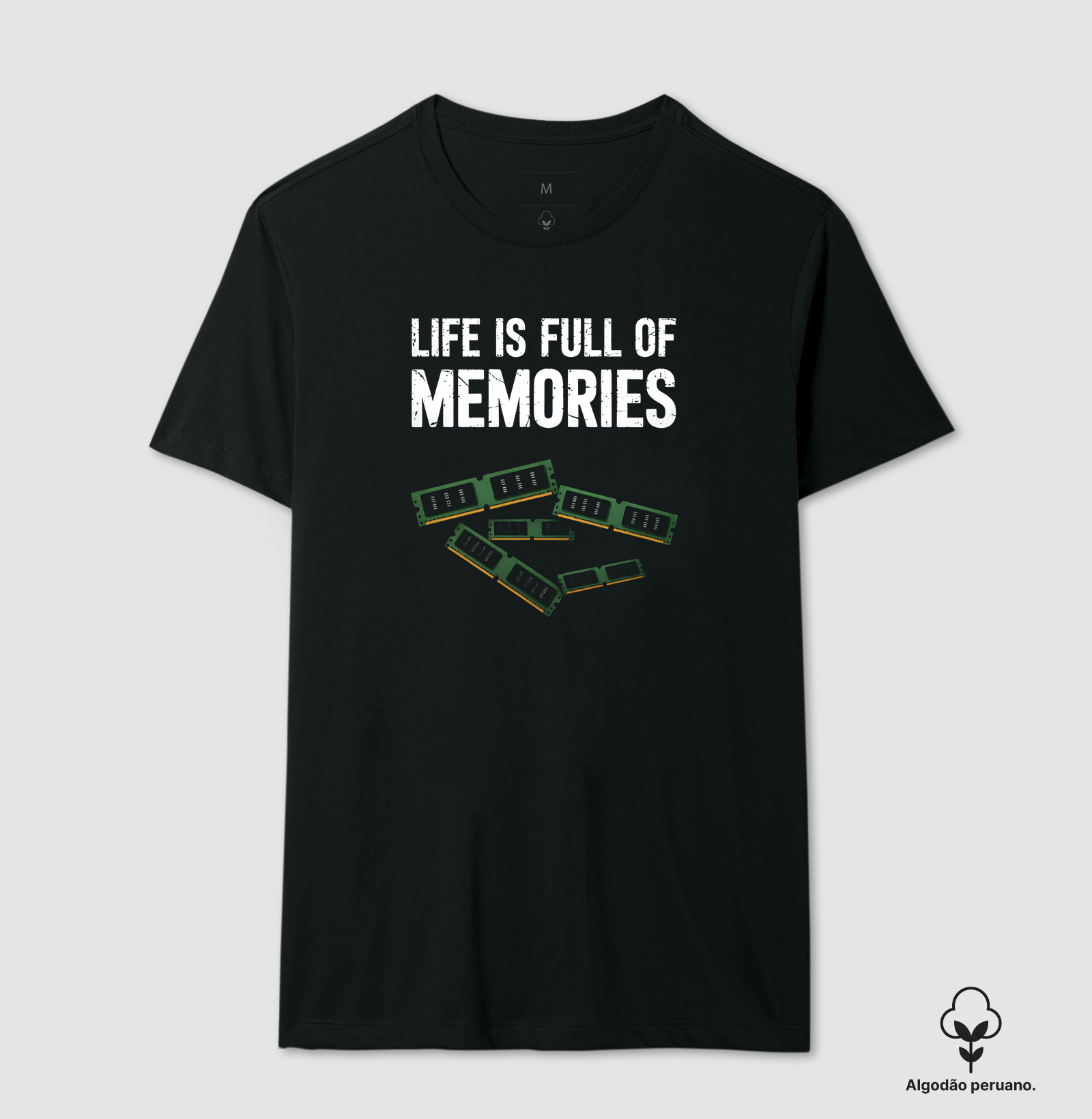 Camiseta Algodão Peruano Life of Memories - Imagem 2
