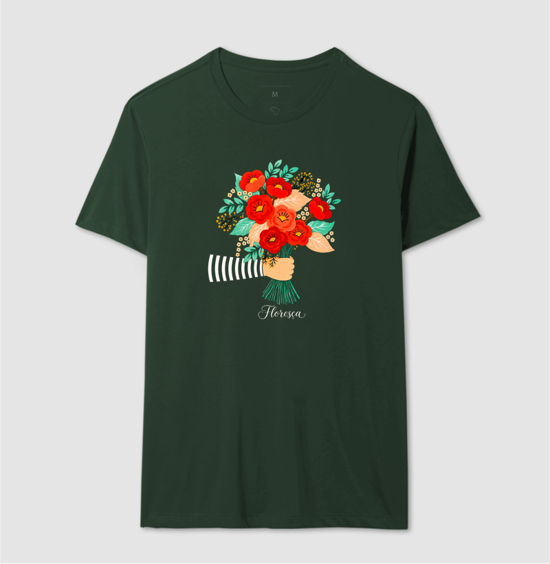 Camiseta Buquê de flores - Imagem 12