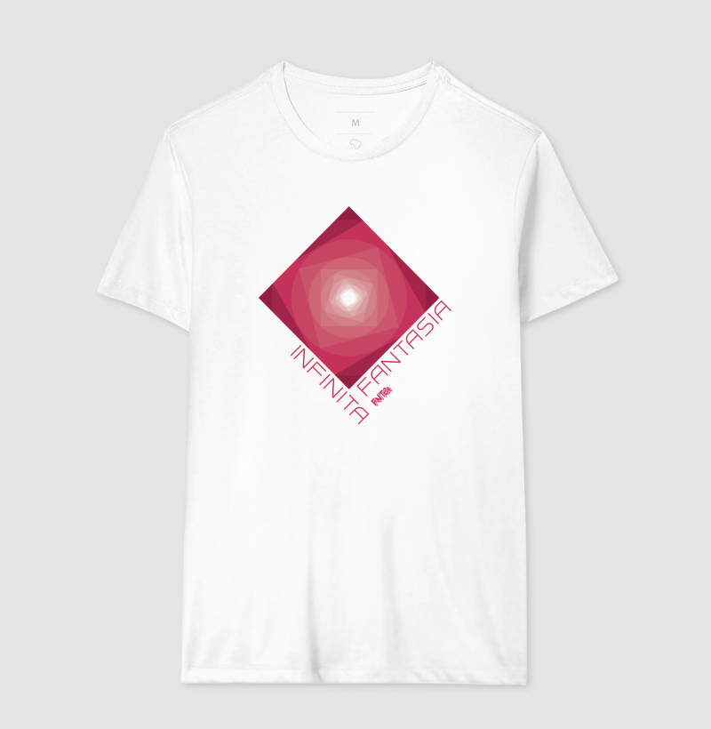 T-SHIRT "INFINITA FANTASIA" / MAGENTA GRANDE 