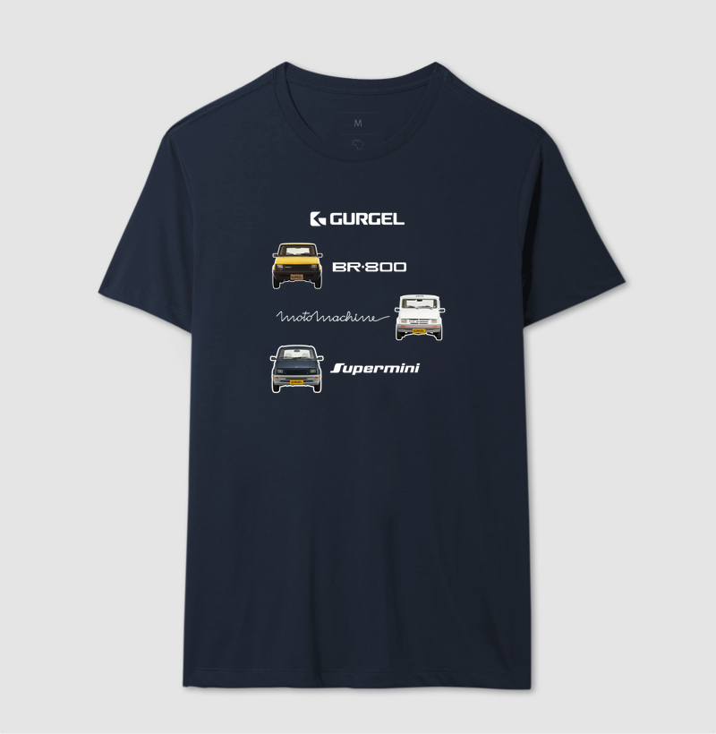 Camiseta Gurgel BR-800, Motomachine e Supermini | AMMAR - Imagem 4