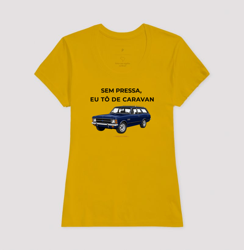Sem pressa, eu tô de Caravan - Azul escuro 1 - Imagem 15