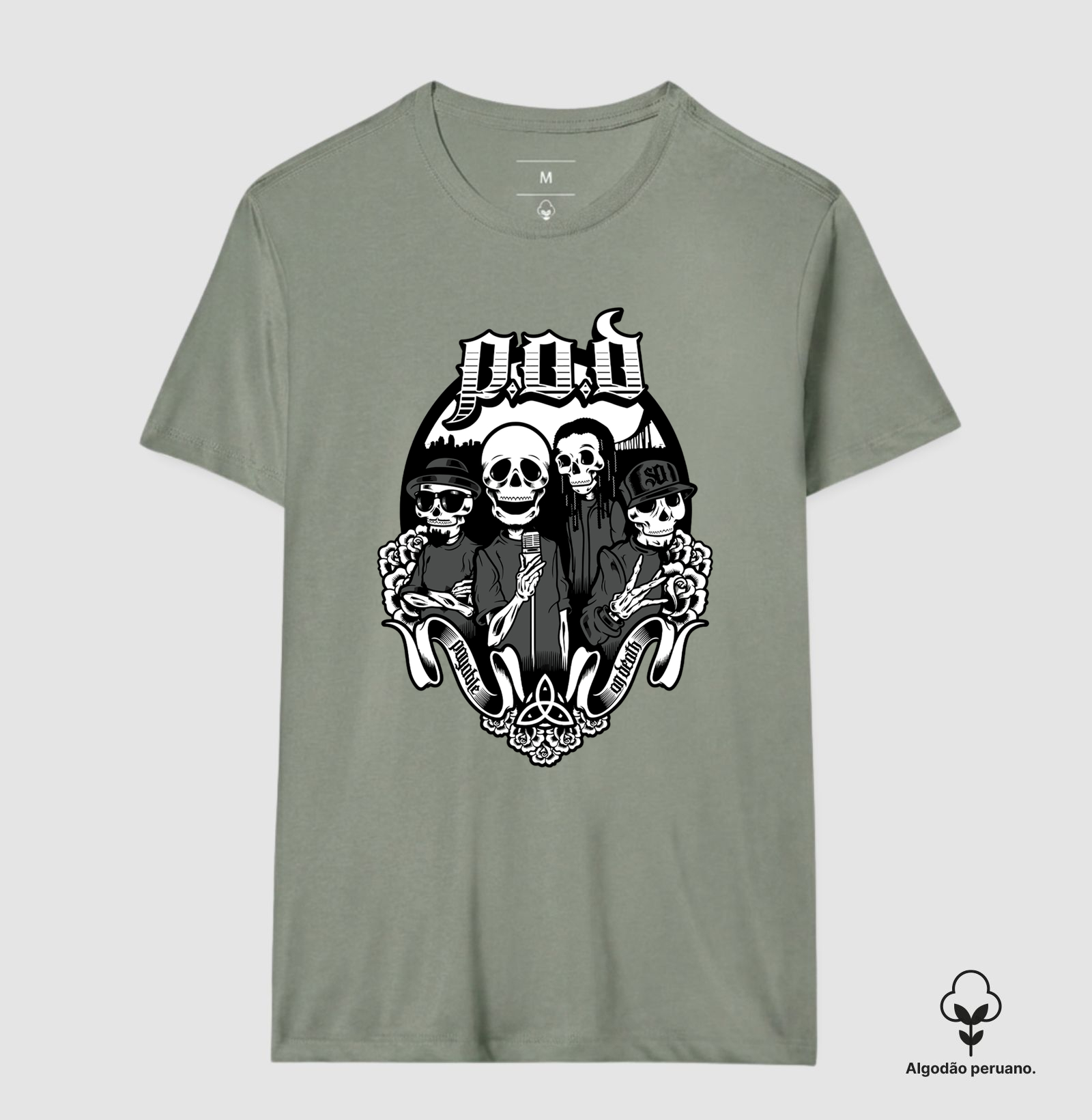 Camiseta Premium - P.O.D. (Payable on Death) - Imagem 4