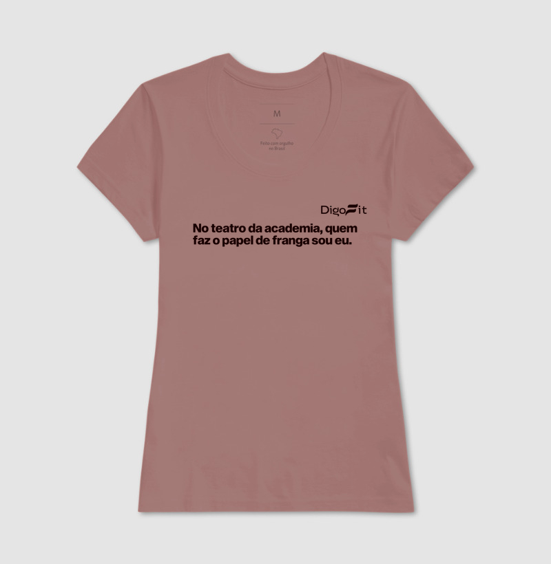CAMISETA ACADEMIA PAPEL DE FRANGA - Imagem 16