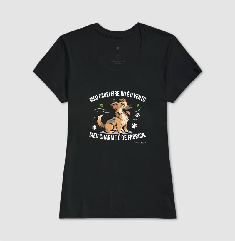 CAMISETA VIRA-LATA FIAPO DE MANGA CABELOS - Imagem 3