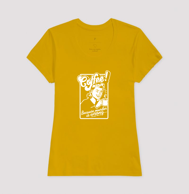 Camiseta Coffee Mulher - Imagem 11