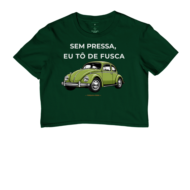 Sem pressa, eu tô de fusca - Verde - Imagem 5