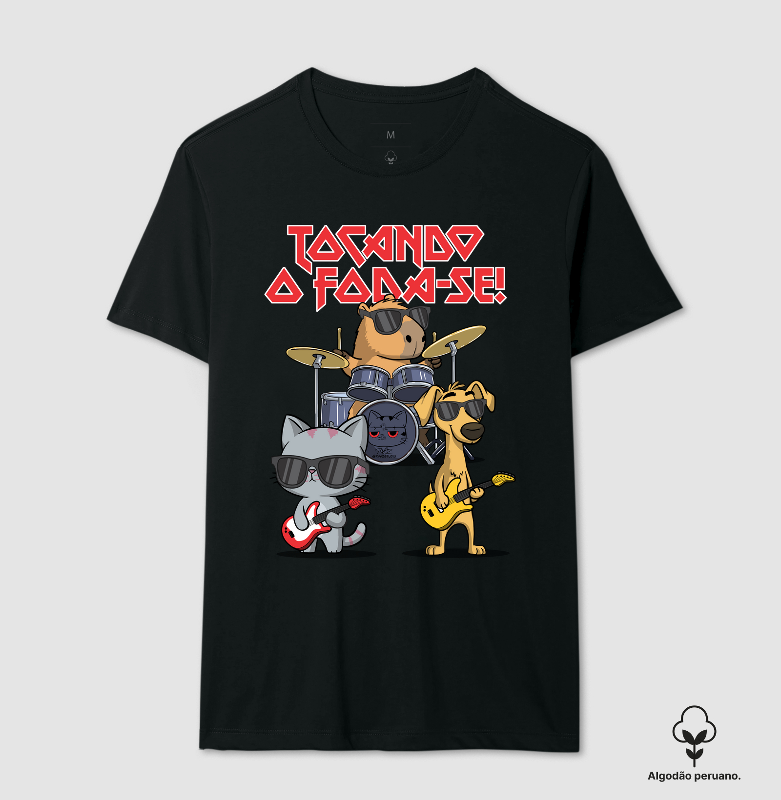Camiseta Tocando o Fodase - Imagem 2