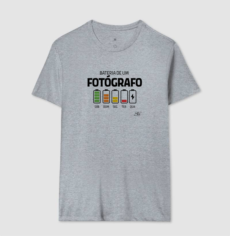 T-shirt | Shutter 04 Fotografia | Bateria original - Imagem 8