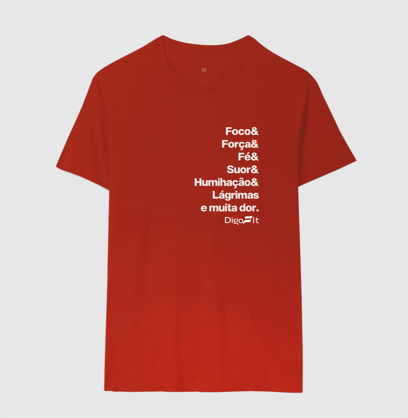 CAMISETA ACADEMIA FOCO E MUITA DOR - Imagem 10