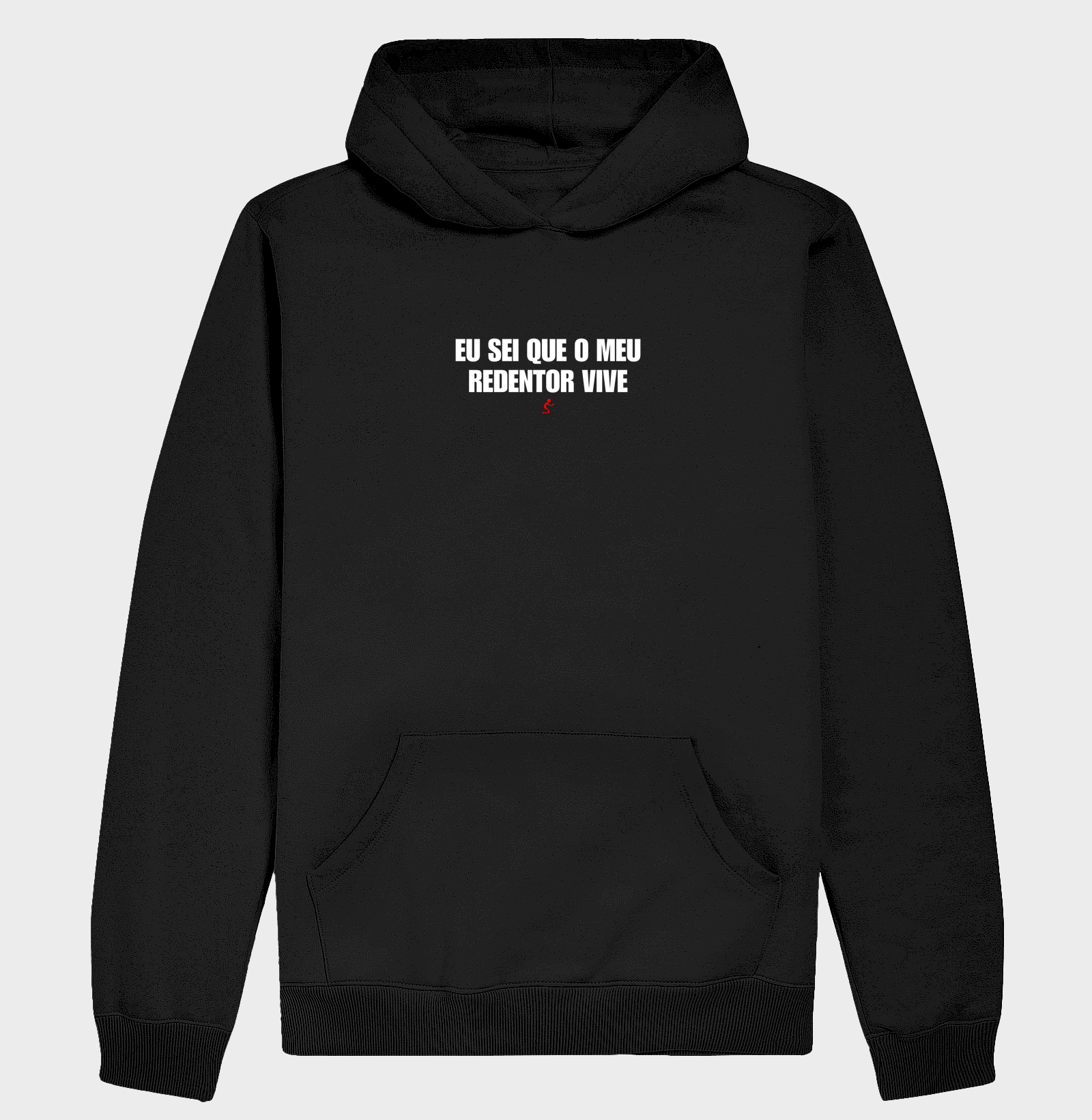 Hoodie Moletom Cristão Meu Redentor Vive - Imagem 2