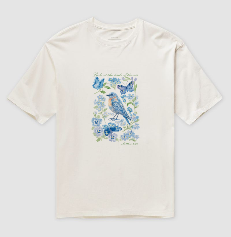 Tshirt Oversized The Birds - Imagem 2