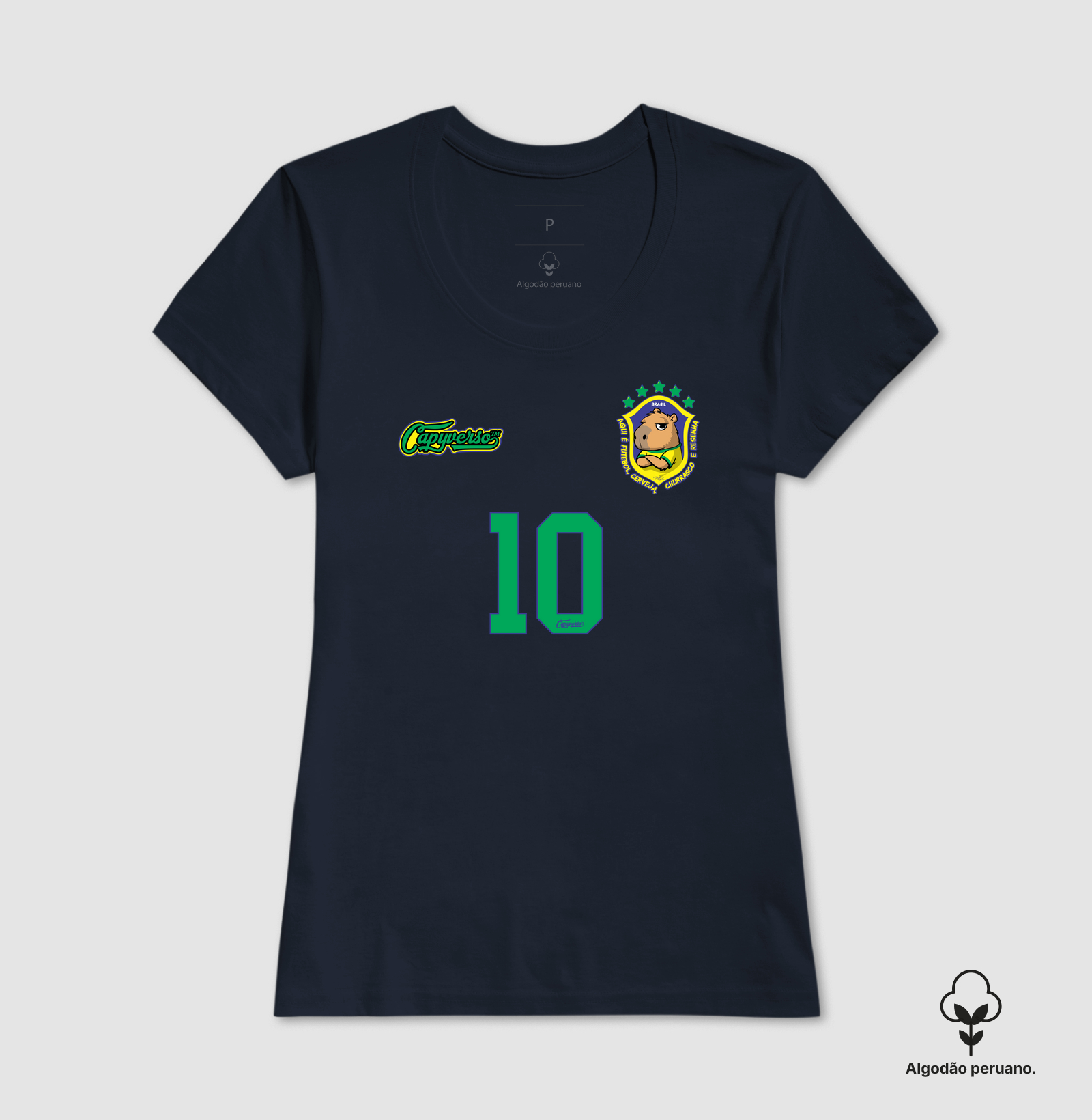 Camiseta Capyverso aqui é Brasil - Imagem 7