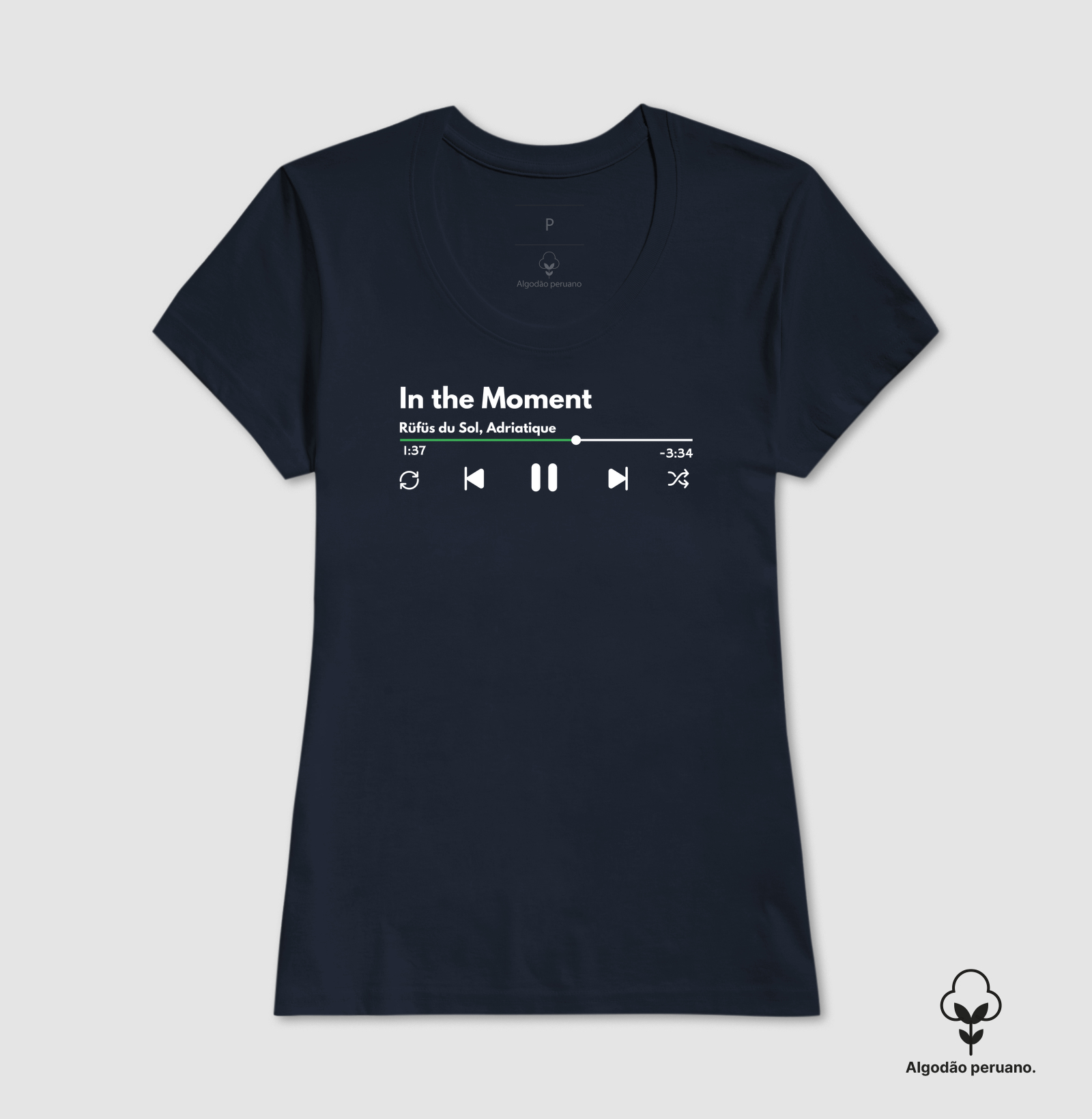 Track In the Moment - Rufus e Adriatique (algodão peruano) - Imagem 8