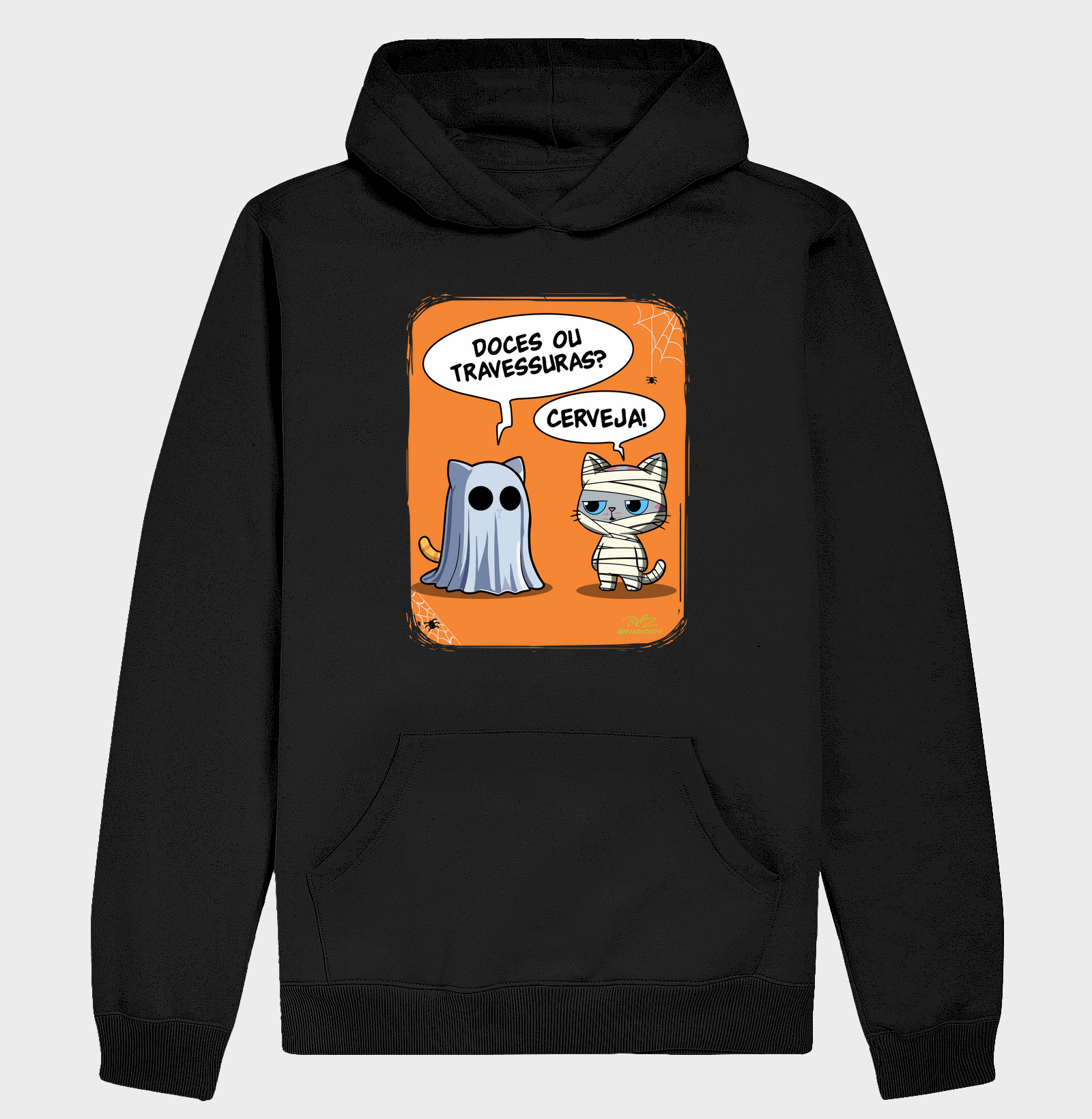 Camiseta Gato Sincero Halloween - Imagem 2