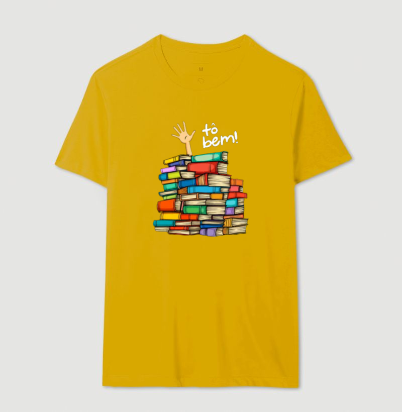 Camiseta Unissex Algodão Tô Bem - Imagem 14