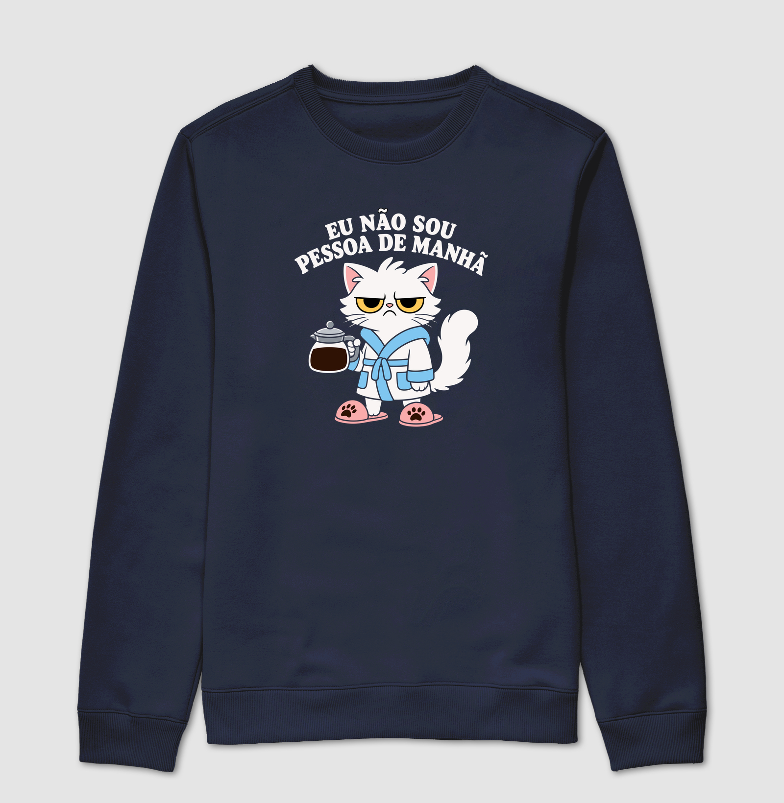 Eu Não Sou Pessoa de Manhã - Gato com Café - Imagem 4